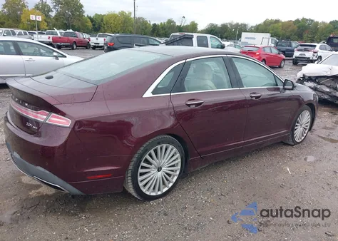 2017 Lincoln Mkz Reserve from USA, damaged, VIN 3LN6L5F96HR600680
